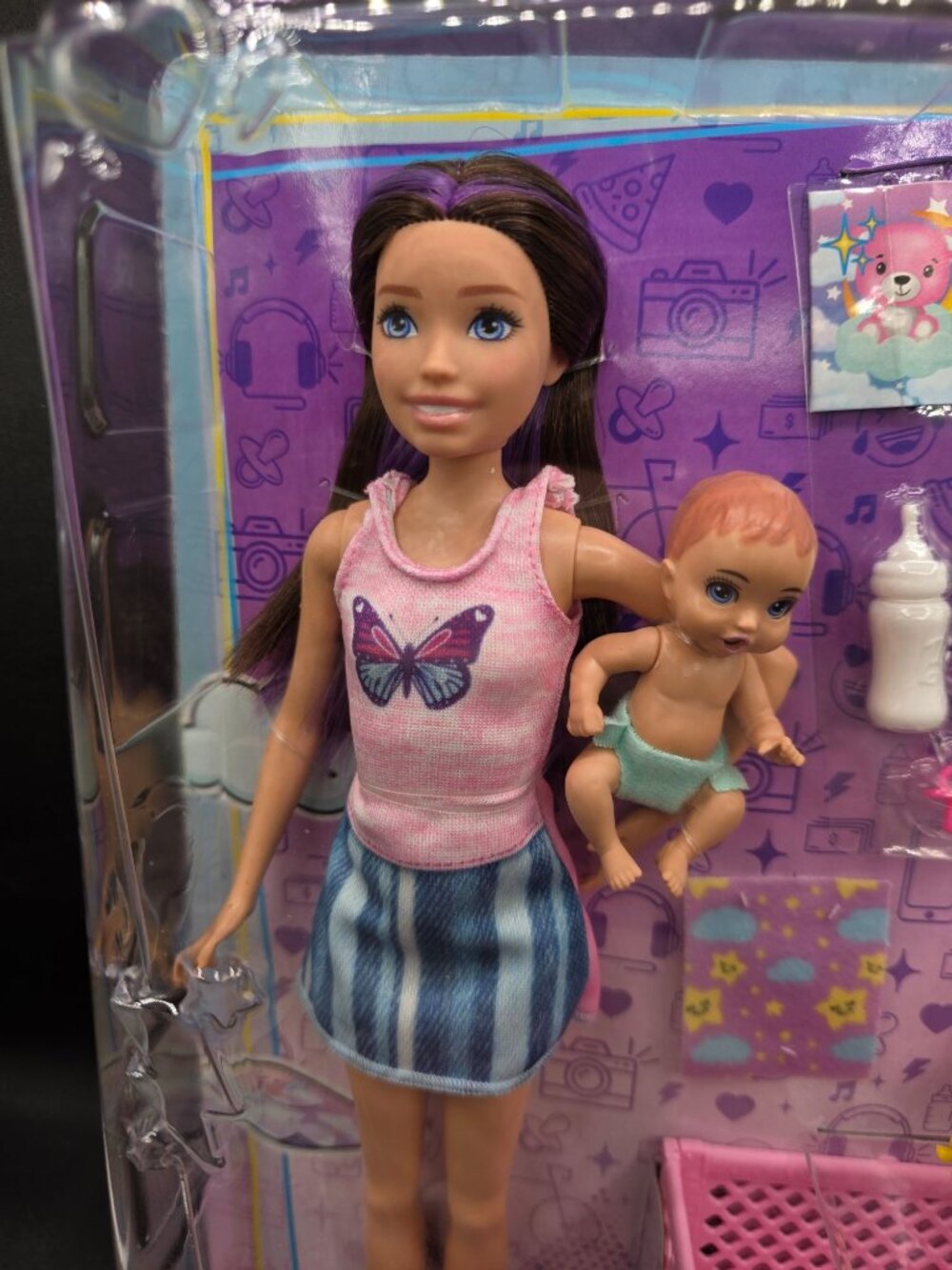 Barbie Skipper Babysitters Inc Big Babysitting Adventure Doll Playset New - Picture 3 of 8